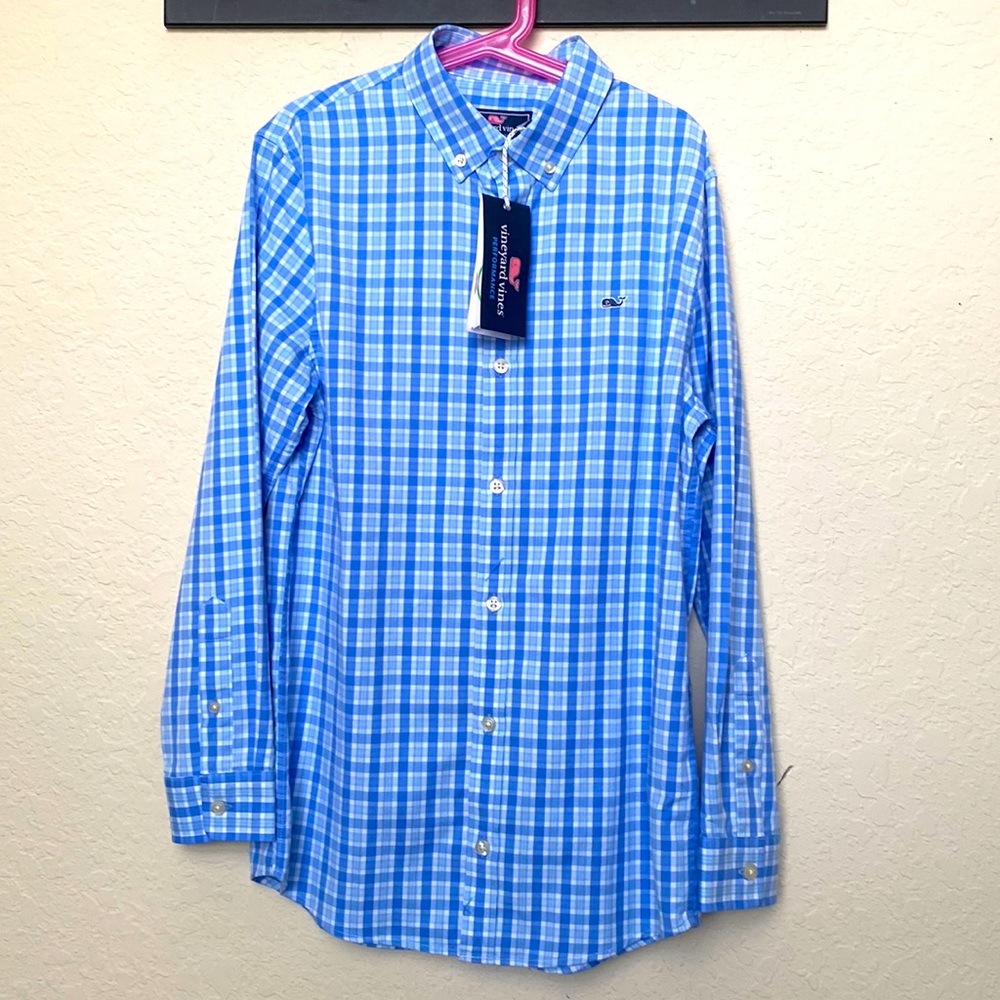 Vineyard vine boys Masphee Perf shirt